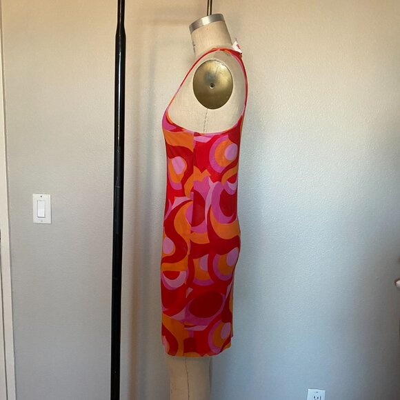 SOLID & STRIPED The Garcelle Dress In Cherry Multi (Medium) - Picture 2 of 3